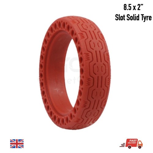 Honeycomb solid red tyre 5x2 - honeycomb,